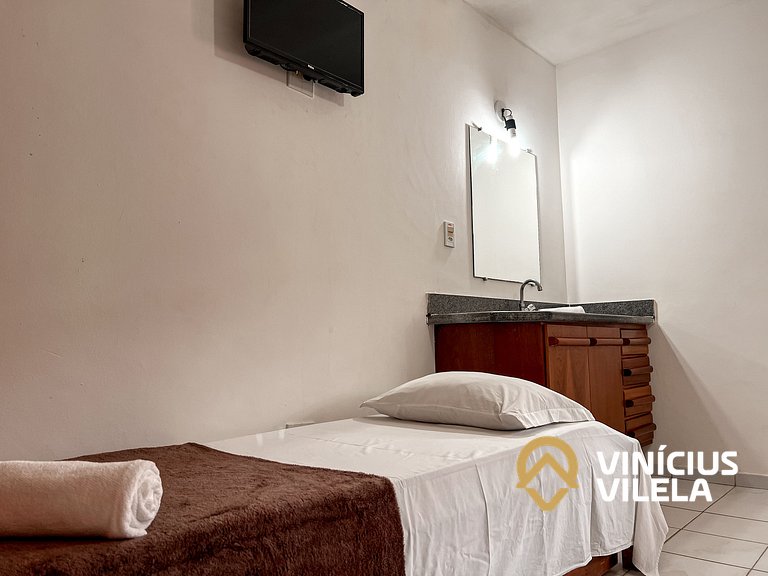 Casa com 2 suítes (todas com ar), internet privativa 300MBPS