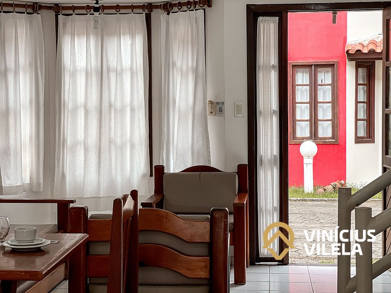 Casa com 2 suítes (todas com ar), internet privativa 300MBPS
