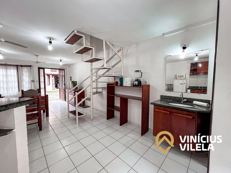 Casa com 2 suítes (todas com ar), internet privativa 300MBPS