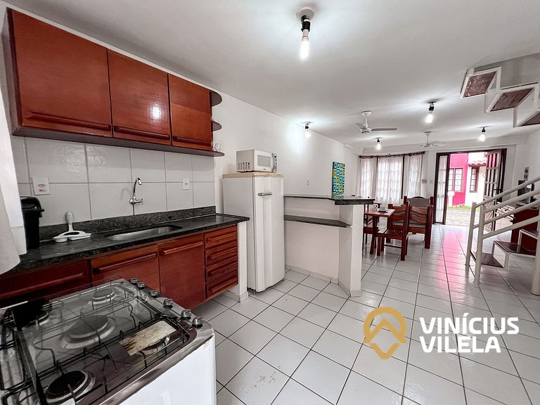 Casa com 2 suítes (todas com ar), internet privativa 300MBPS