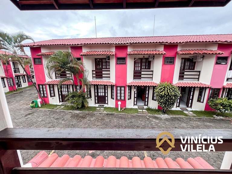Casa com 2 suítes (todas com ar), churrasqueira e internet p