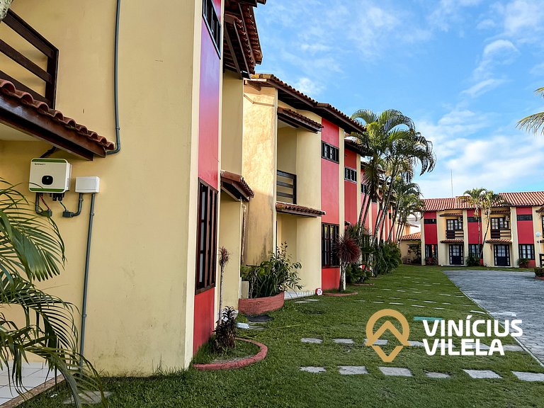 Casa Duplex com 3 Suítes, Ar-condicionado e Wi-Fi 300MBPS, a
