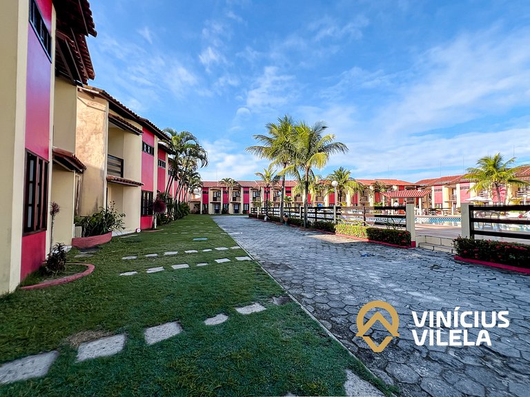 Casa com 3 suítes ambas ar condicionado e TV, internet exclu