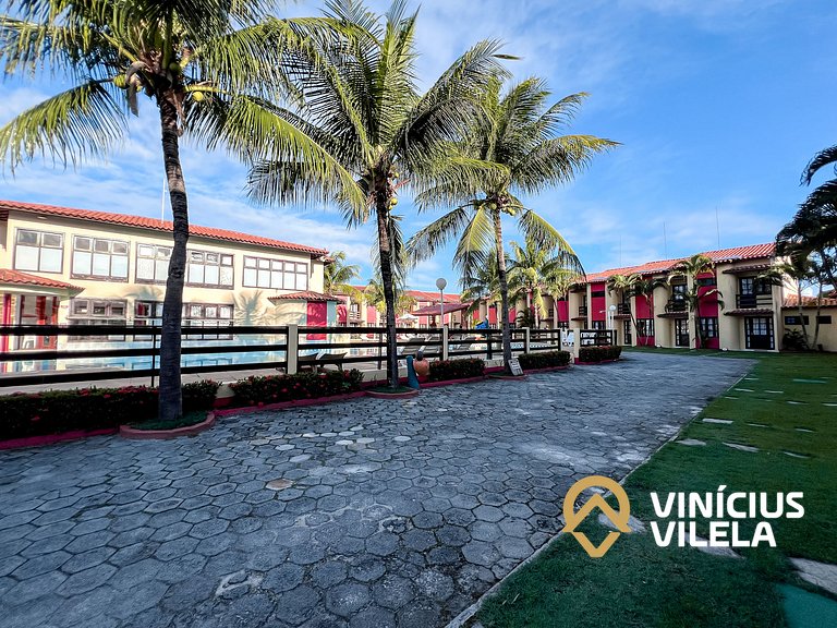 Casa com 3 suítes ambas ar condicionado e TV, internet exclu