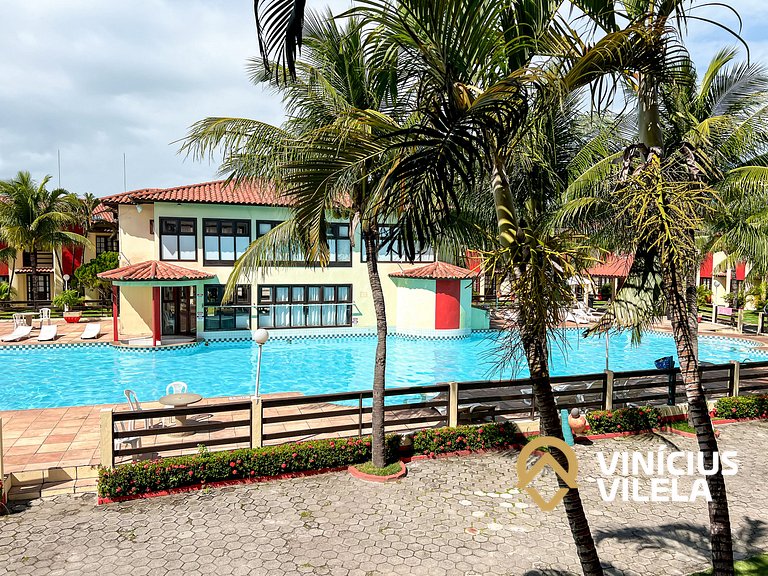 Casa com 3 suítes ambas ar condicionado e TV, internet exclu