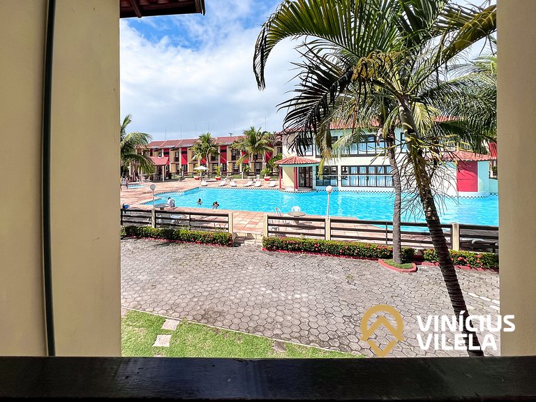Casa com 3 suítes ambas ar condicionado e TV, internet exclu