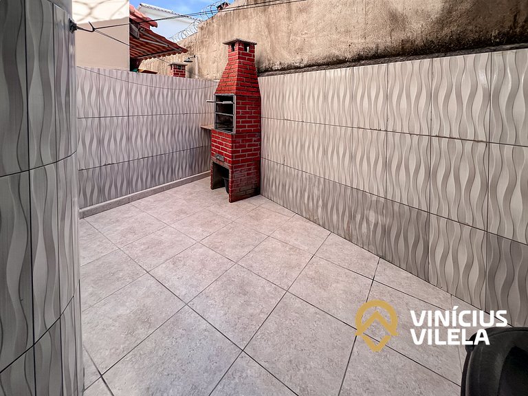 Casa com 3 suítes ambas ar condicionado e TV, internet exclu