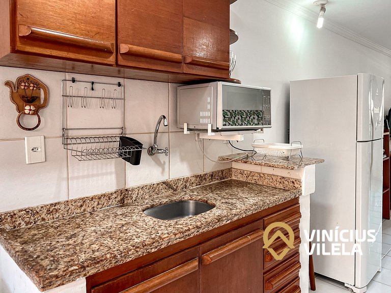 Casa com 3 suítes ambas ar condicionado e TV, internet exclu