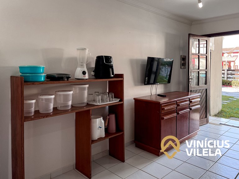 Casa Duplex com 3 Suítes, Ar-condicionado e Wi-Fi 300MBPS, a