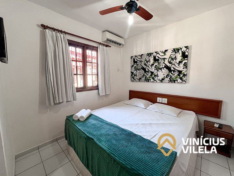 Casa com 3 suítes (todas com ar), internet privativa 300MBPS