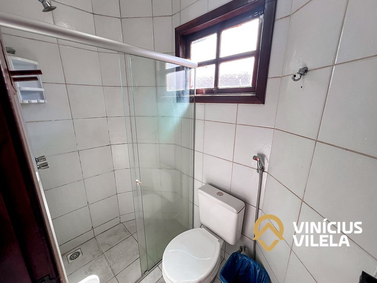 Casa com 3 suítes (todas com ar), internet privativa 300MBPS