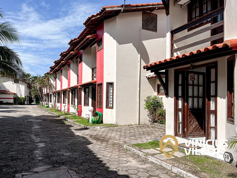 Casa com 3 suítes (todas com ar), internet privativa 300MBPS