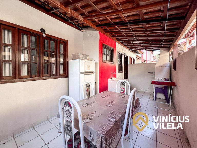 Casa com 3 suítes (todas com ar), internet privativa 300MBPS