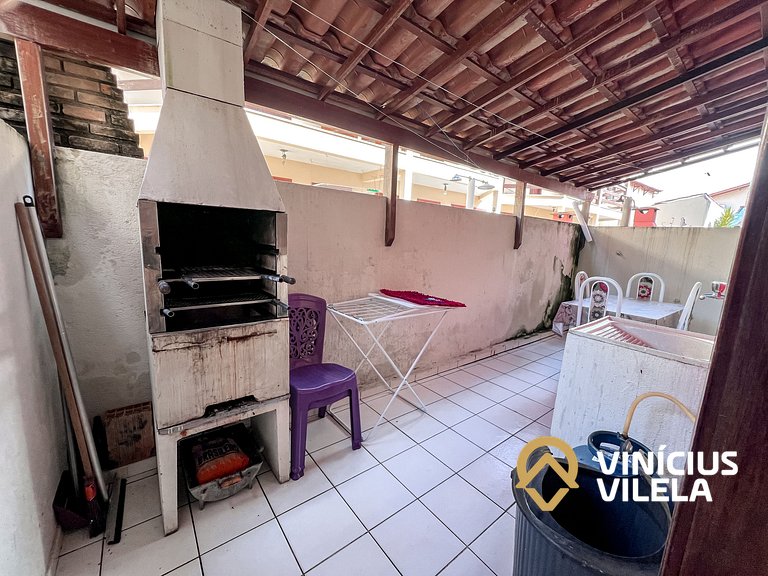 Casa com 3 suítes (todas com ar), internet privativa 300MBPS