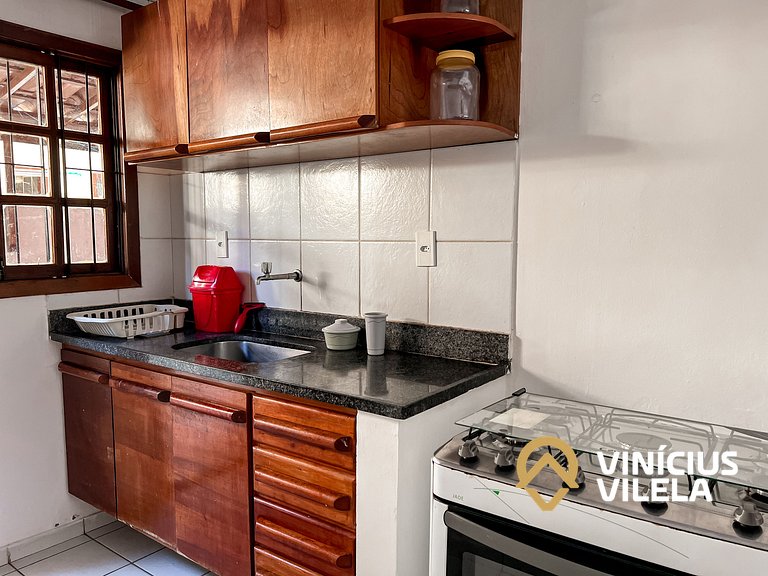 Casa com 3 suítes (todas com ar), internet privativa 300MBPS