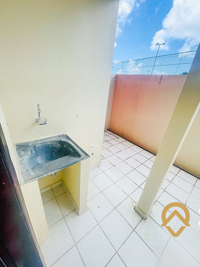 Casa com 2 suítes ambas com ar condicionado e TV, e internet