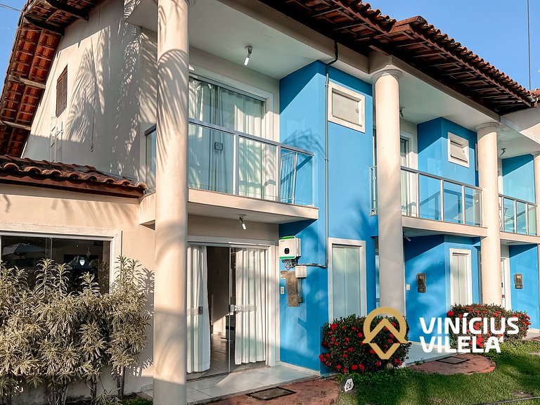 Casa com 2 suítes todas com ar condicionado e internet priva
