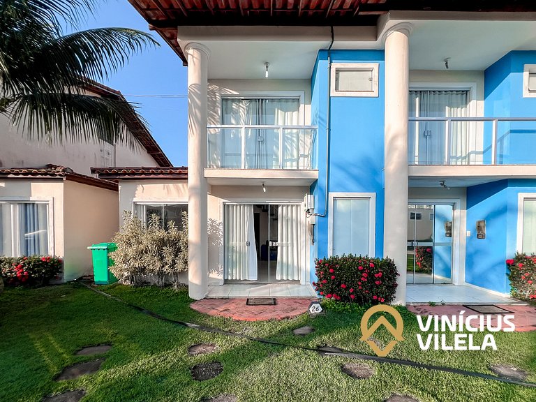 Casa com 2 suítes todas com ar condicionado e internet priva