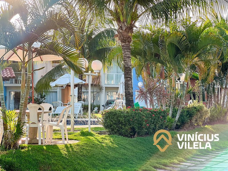 Casa com 2 suítes todas com ar condicionado e internet priva