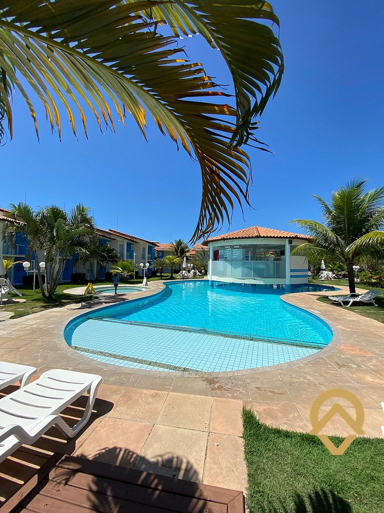 Taperapuã | Flat com Piscina e Sauna