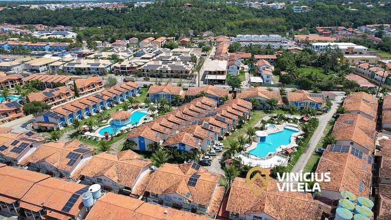 Casa com 2 suítes todas com ar condicionado, sala climatizad