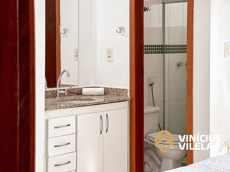 Casa com 3 suítes todas com ar condicionado, sala climatizad