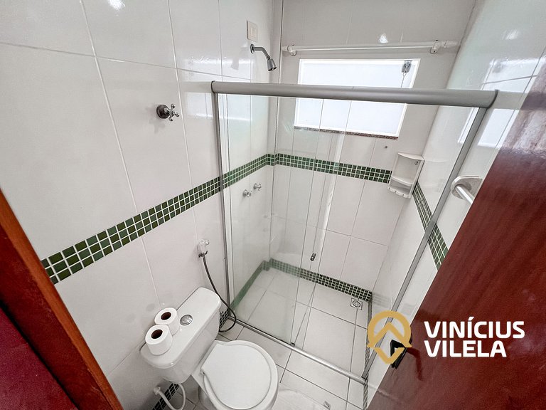 Casa com 3 suítes todas com ar condicionado, sala climatizad