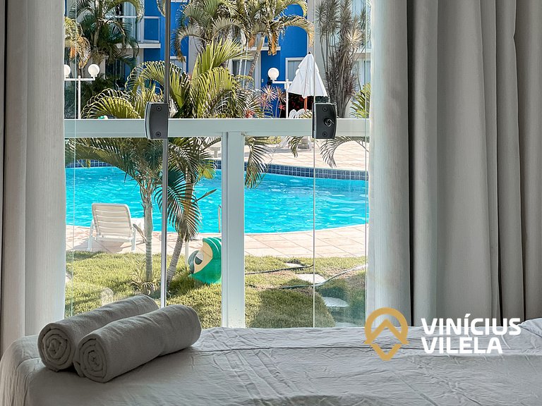 Casa com 3 suítes todas com ar condicionado, sala climatizad