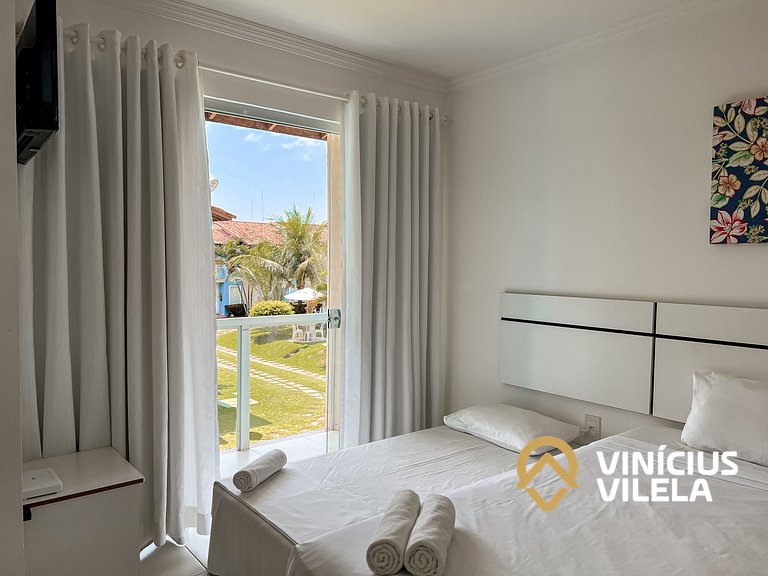 Casa com 2 suítes todas com ar condicionado, sala climatizad