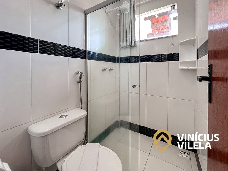 Casa com 2 suítes todas com ar condicionado, sala climatizad