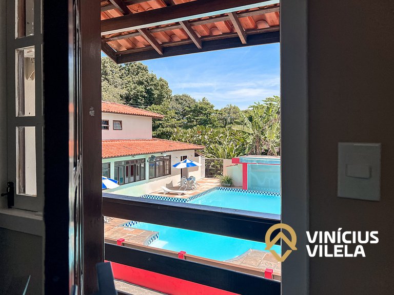 Casa toda reformada com 3 suítes (todas com ar), internet pr