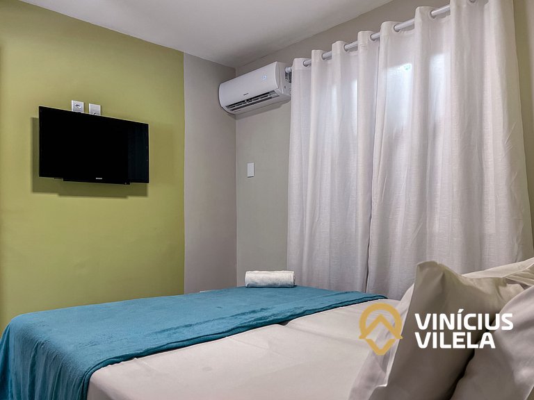 Casa toda reformada com 3 suítes (todas com ar), internet pr