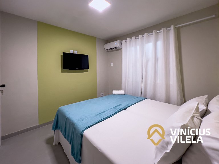 Casa toda reformada com 3 suítes (todas com ar), internet pr