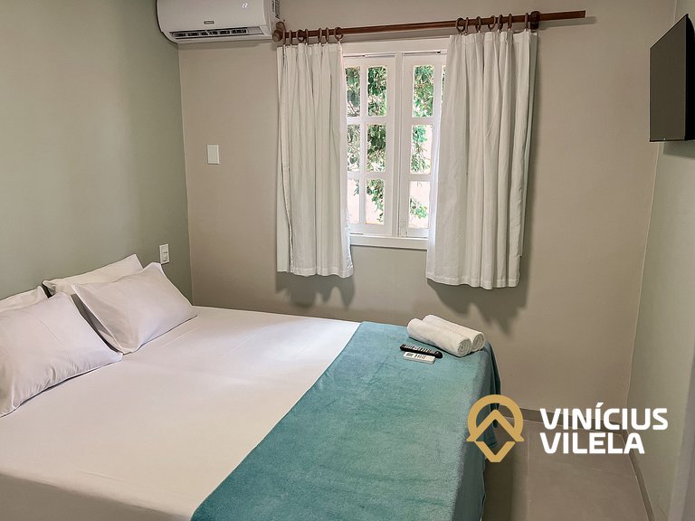Casa toda reformada com 3 suítes (todas com ar), internet pr