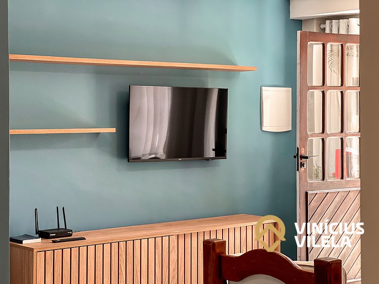 Casa toda reformada com 3 suítes (todas com ar), internet pr