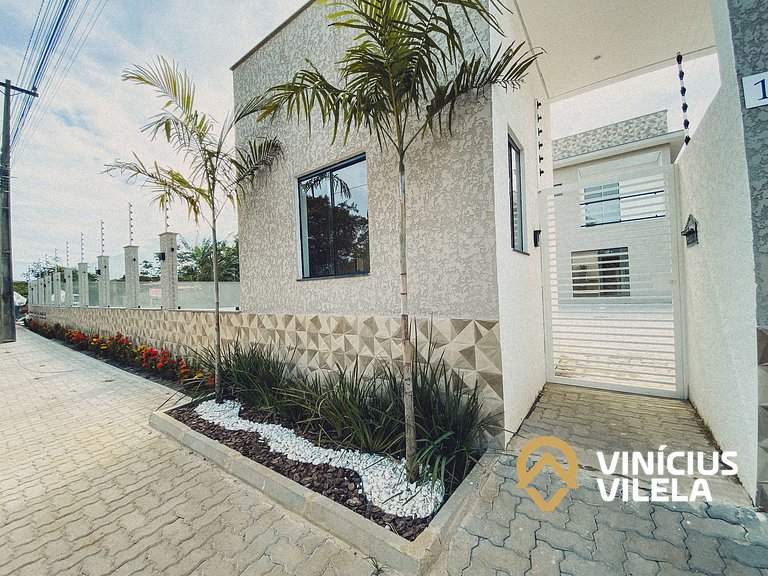 Casas Duplex todas com 3 suiítes ambas com ar condicionado,