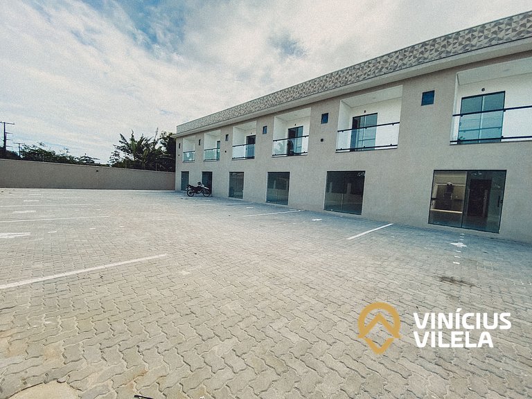 Com 3 suítes, sala climatizada e com cervejeira, acomoda até