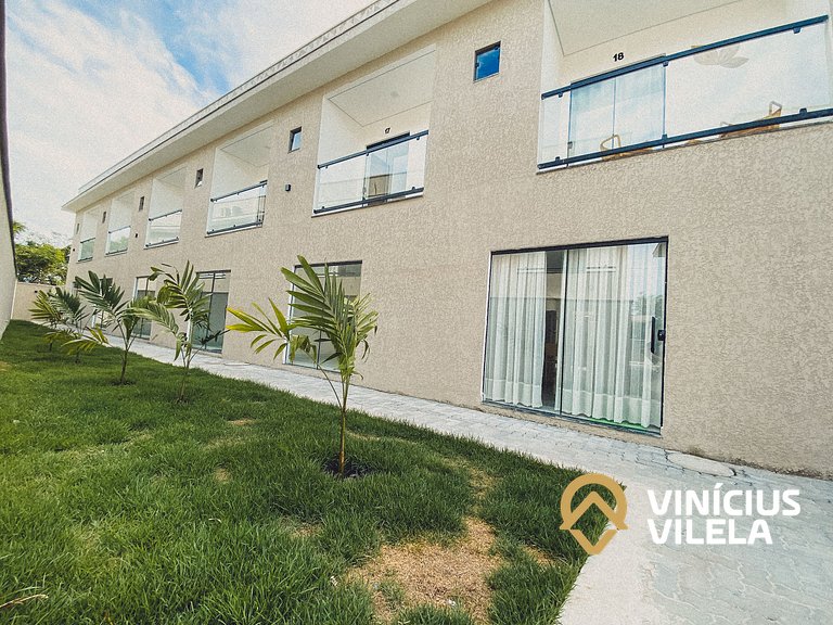 Com 3 suítes, sala climatizada e com cervejeira, acomoda até