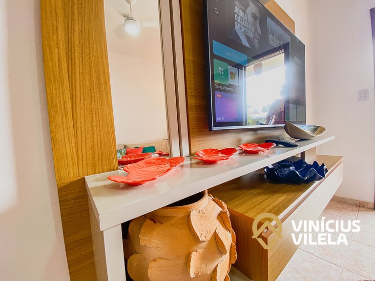Flat 1 com quarto, todo reformado e bem equipado pavimento s