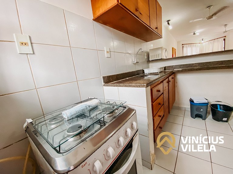 Casa com 2 suítes ambas com ar condicionado e TV, e internet