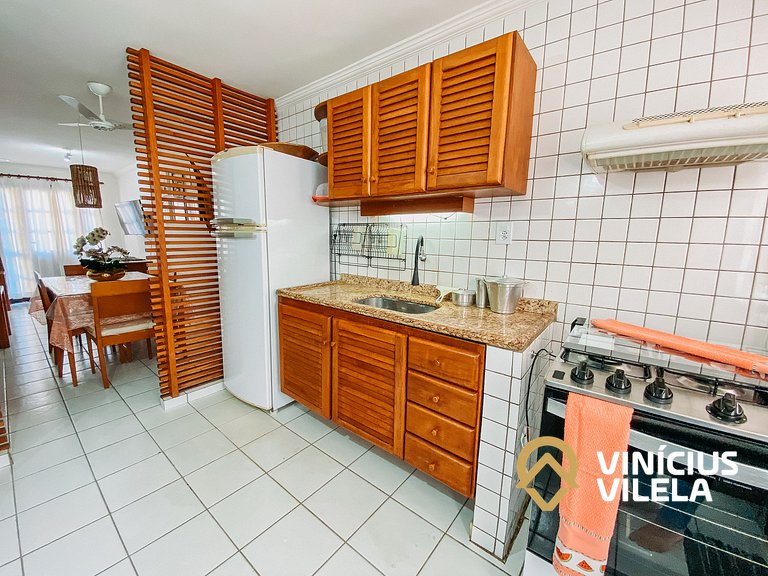 Casa com 2 Suites (todas com ar condicionado), internet priv