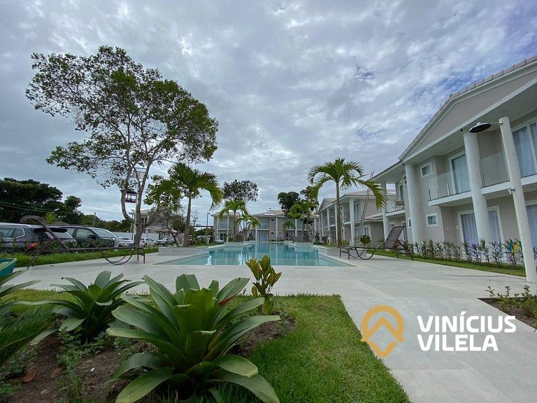 Casa com 3 suítes, sala climatizada, área gourmet privativa,