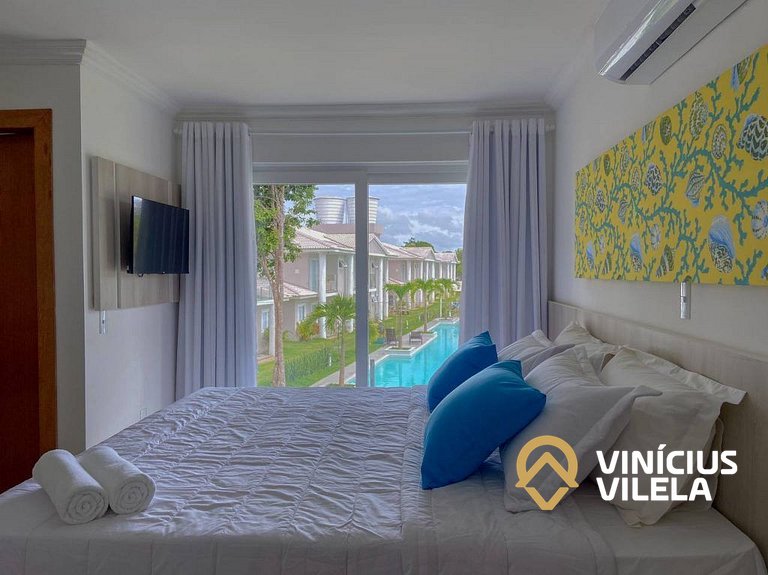 Casa com 3 suítes, sala climatizada, área gourmet privativa,