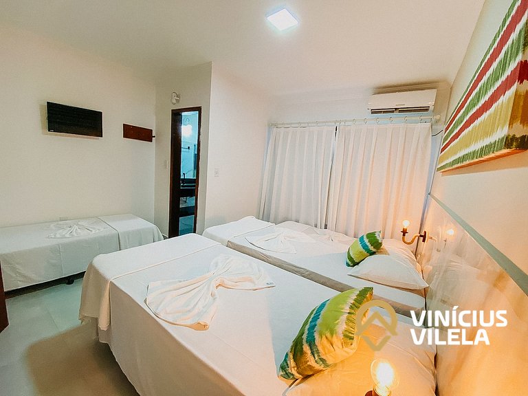 Casa toda reformada com 3 suítes (todas com ar condicionado)