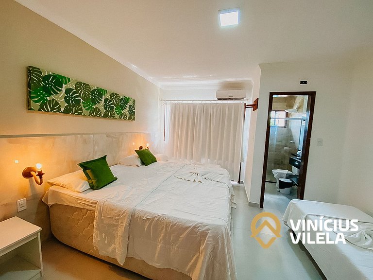Casa toda reformada com 3 suítes (todas com ar condicionado)
