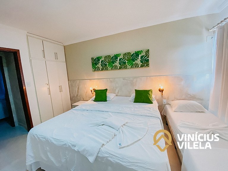 Casa toda reformada com 3 suítes (todas com ar condicionado)