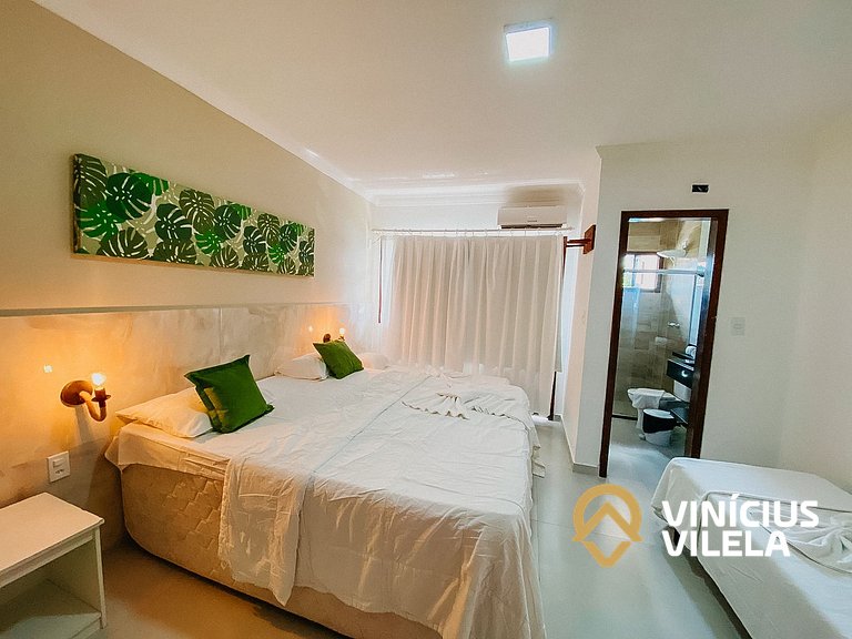 Casa toda reformada com 3 suítes (todas com ar condicionado)
