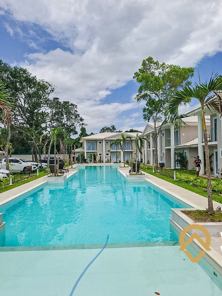 Casa com 3 suítes, sala climatizada, área gourmet privativa,
