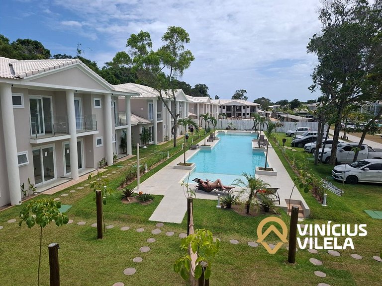Casa com 3 suítes, sala climatizada, área gourmet privativa,