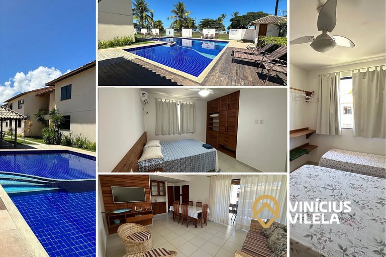 Apartamento pavimento superior com 2 quartos (todos com ar c